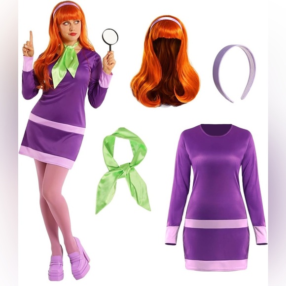 morph Dresses & Skirts - Purple and Green Costume Set